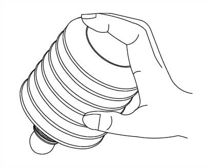 instruction of replacing 700cc grease cartridge 4