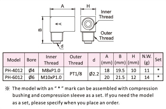Reverse Flow Elbow Adapter,Dimensional Data,Technical Data,Dimensional Drawing