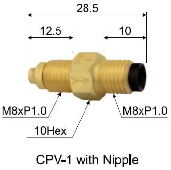 cpv-1-with-nipple-proportion-adapter Dimensional Drawing