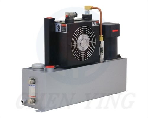 CLSS-08小型冷卻式迴油電動注油機-PLC或連續給油