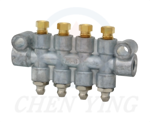 AE Type Grease Nipple Distributor with Parallel Outlets