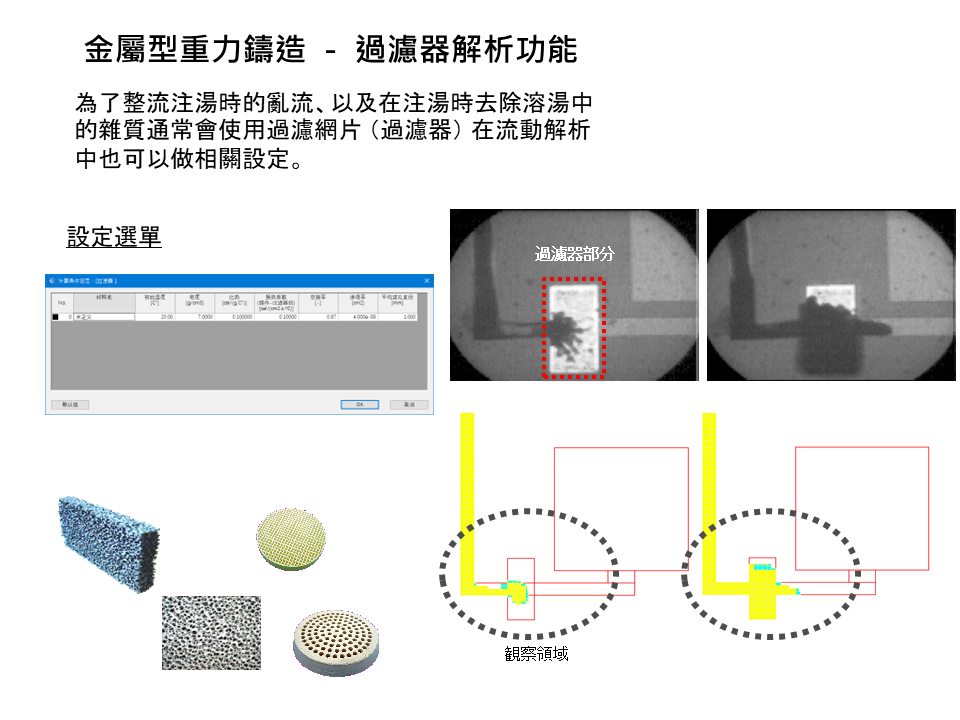 JSCAST Permanent Mold Casting Simulation Module