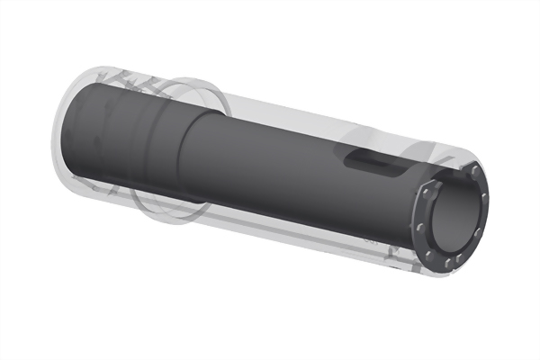 One part sleeve with integral insert