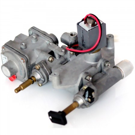 Gas Flow Channel Switching Valve for fireplace