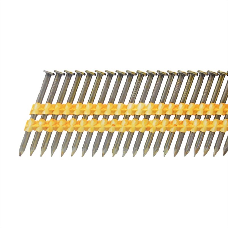 21° Plastic Strip Round Head Nails