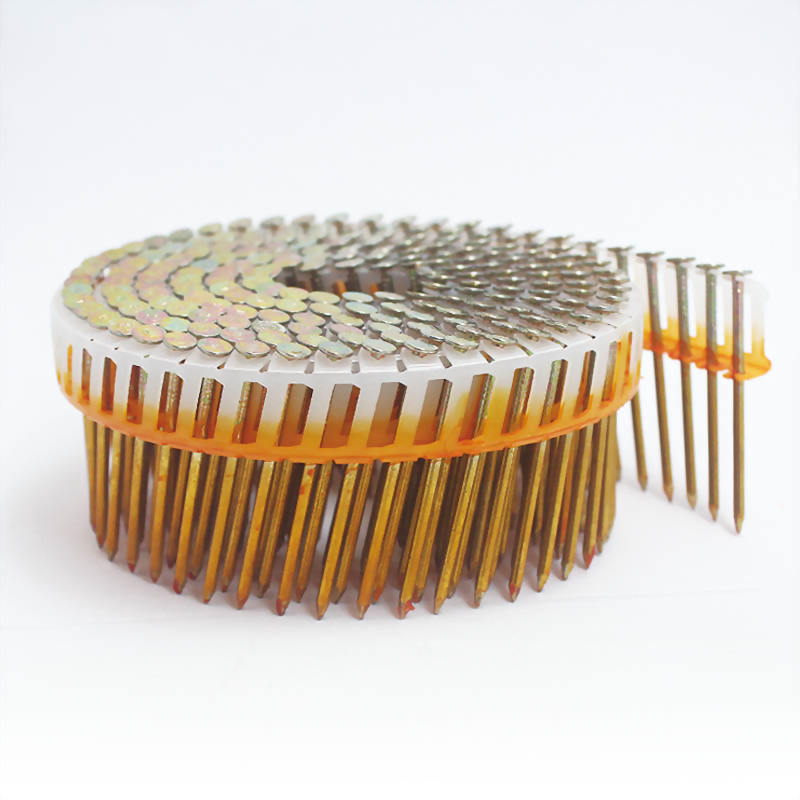 15° Plastic Sheet Coil Nails