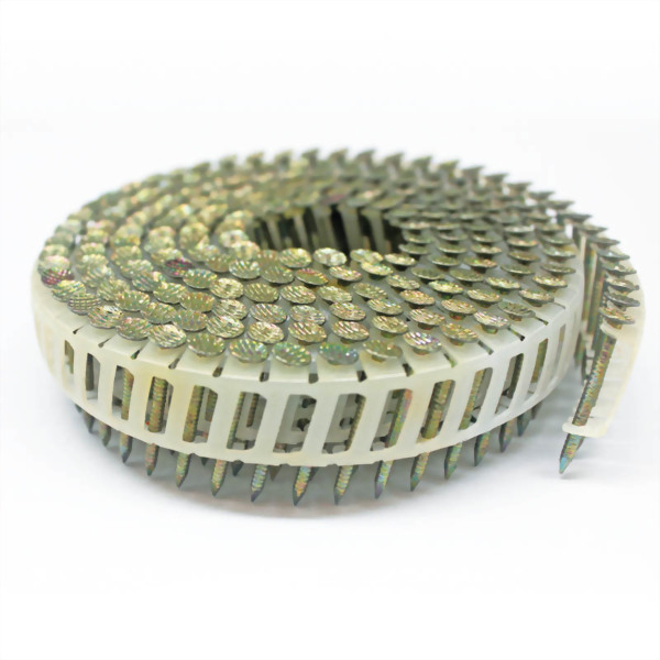 15° Plastic Sheet Coil Drywall Nails