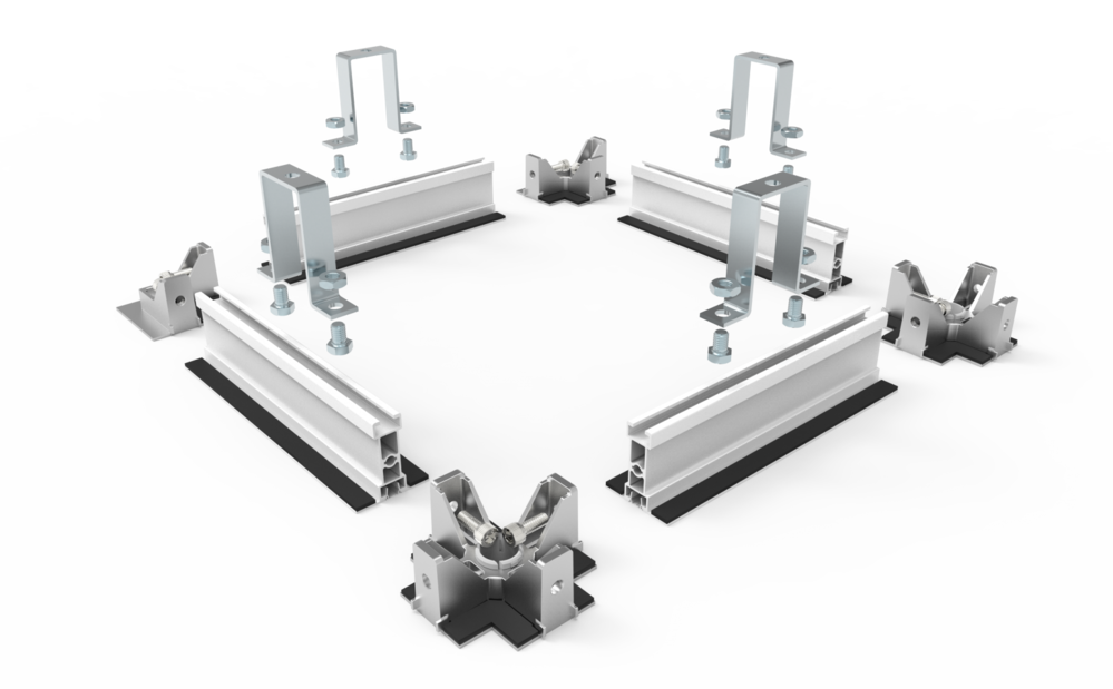 CEILING GRID各式接頭懸吊示意