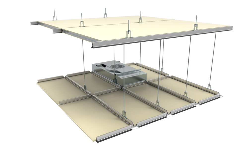 CEILING GRID雙層天板模擬