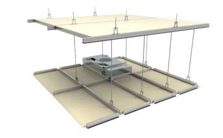 CEILING GRID雙層天板模擬
