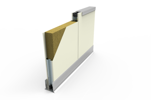 防火岩棉金屬隔間板(防火一小時)