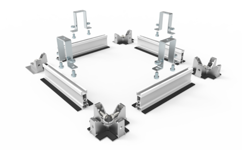 CEILING GRID各式接頭懸吊示意