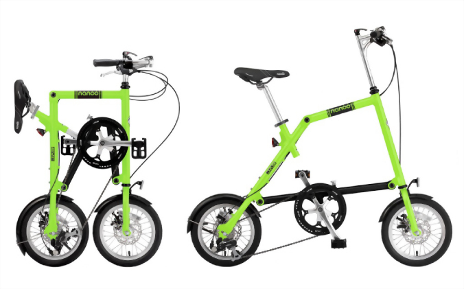 nanoo folding bike