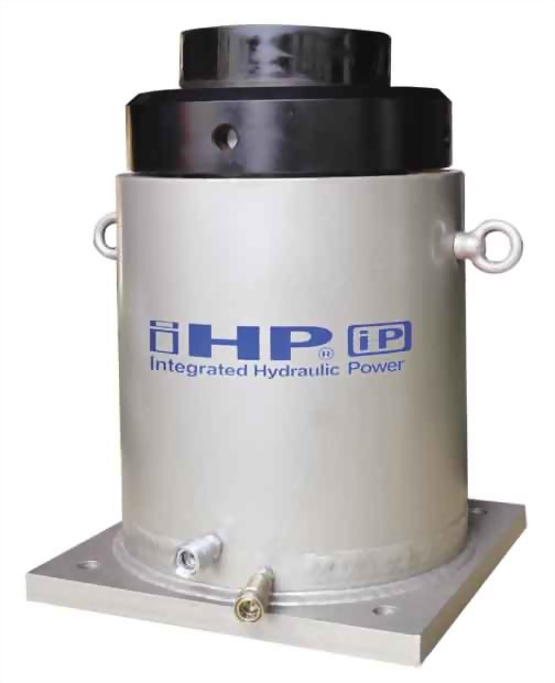 High tonnage safety lock nut cylinders