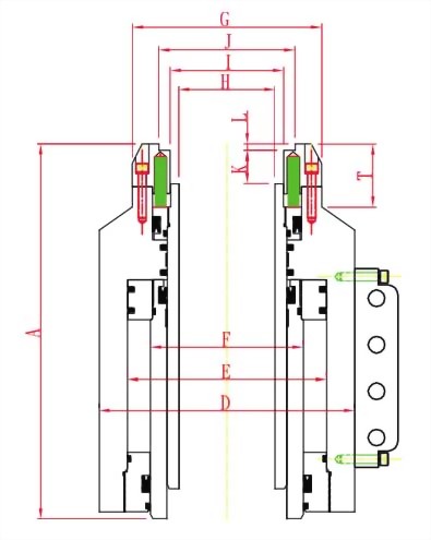 Pre-stressed Strand Double Acting Cylinder