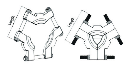 Tri-Section Pulling Plate