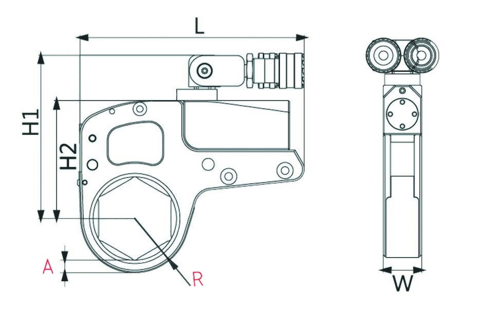 XLN Series Pneumatic Torque Wrench