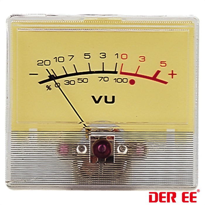 DE-2544 VU panel meter