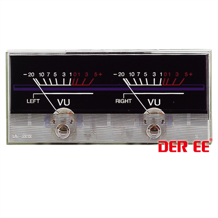 DE-3212 VU panel meter