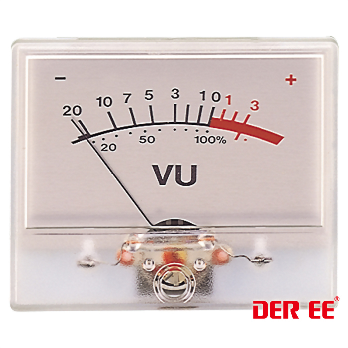DE-3560 VU panel meter