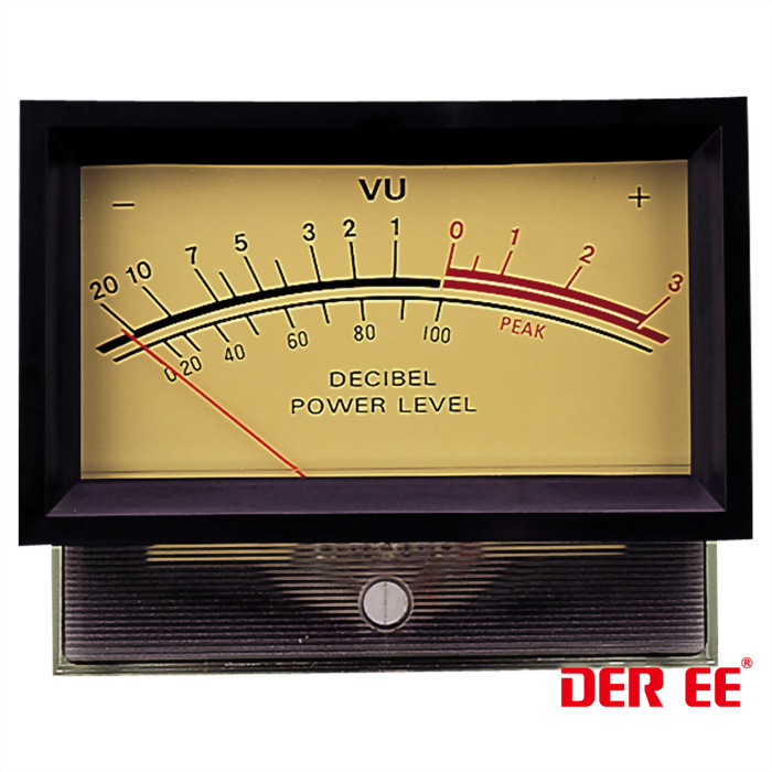 DE-860F VU panel meter