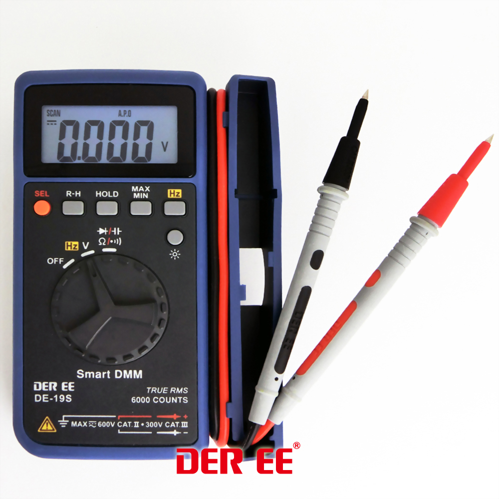 DE-19S Pocket Size Digital Multimeter