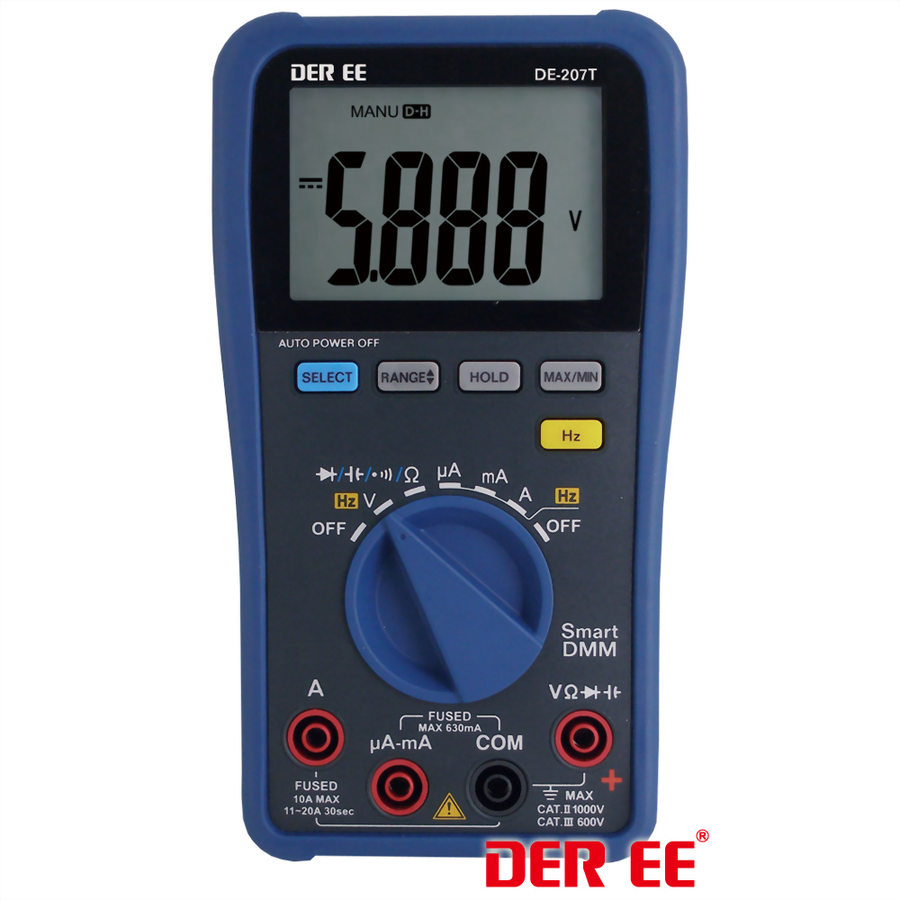 DE-207T Digital Multimeter (D.M.M)