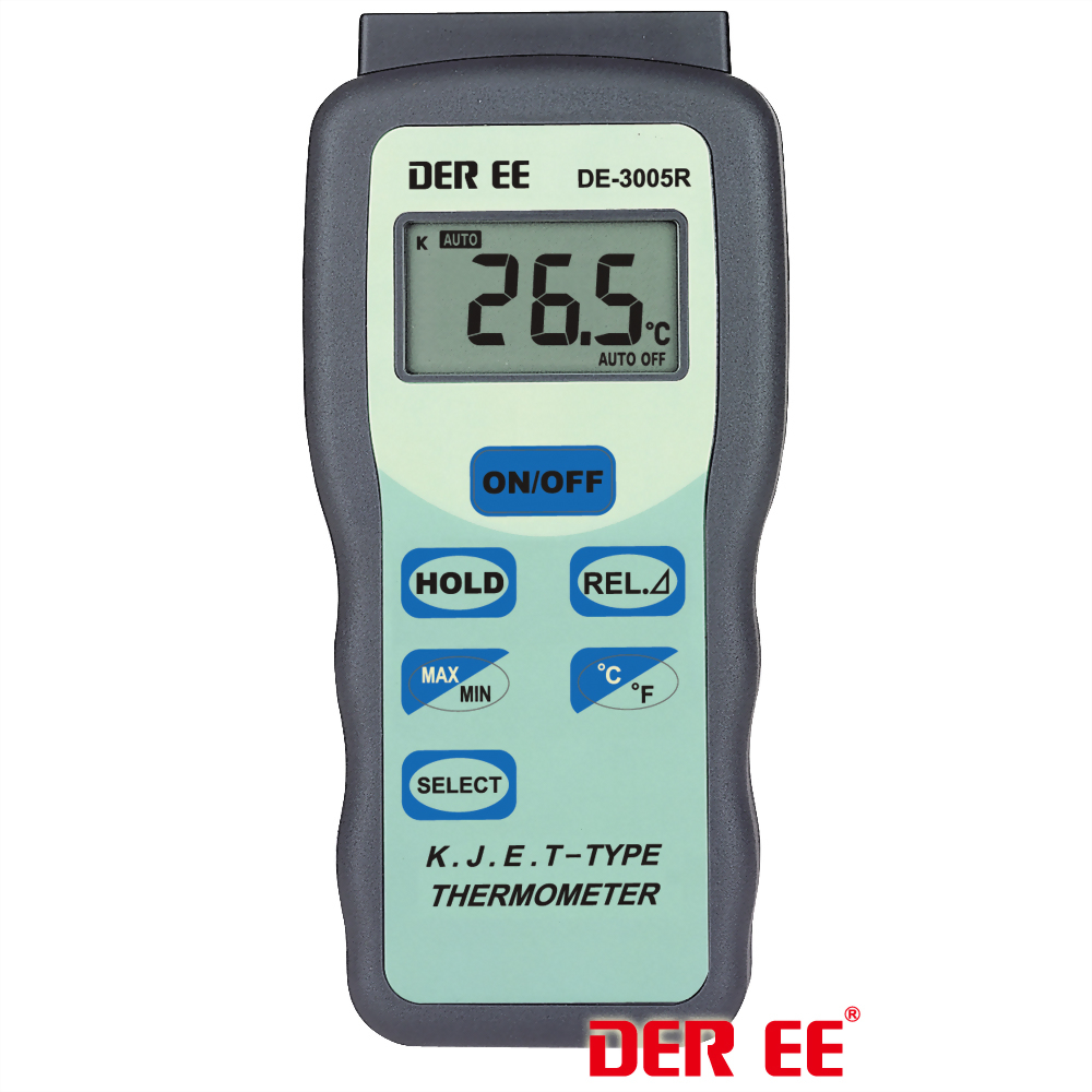 DE-3005R K.J.E.T-Type 記憶功能數位溫度計