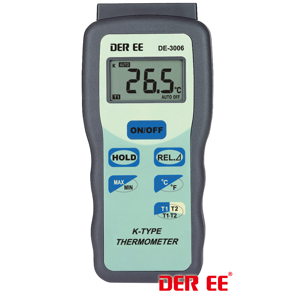 DE-3006 K-TYPE Digital Thermometer