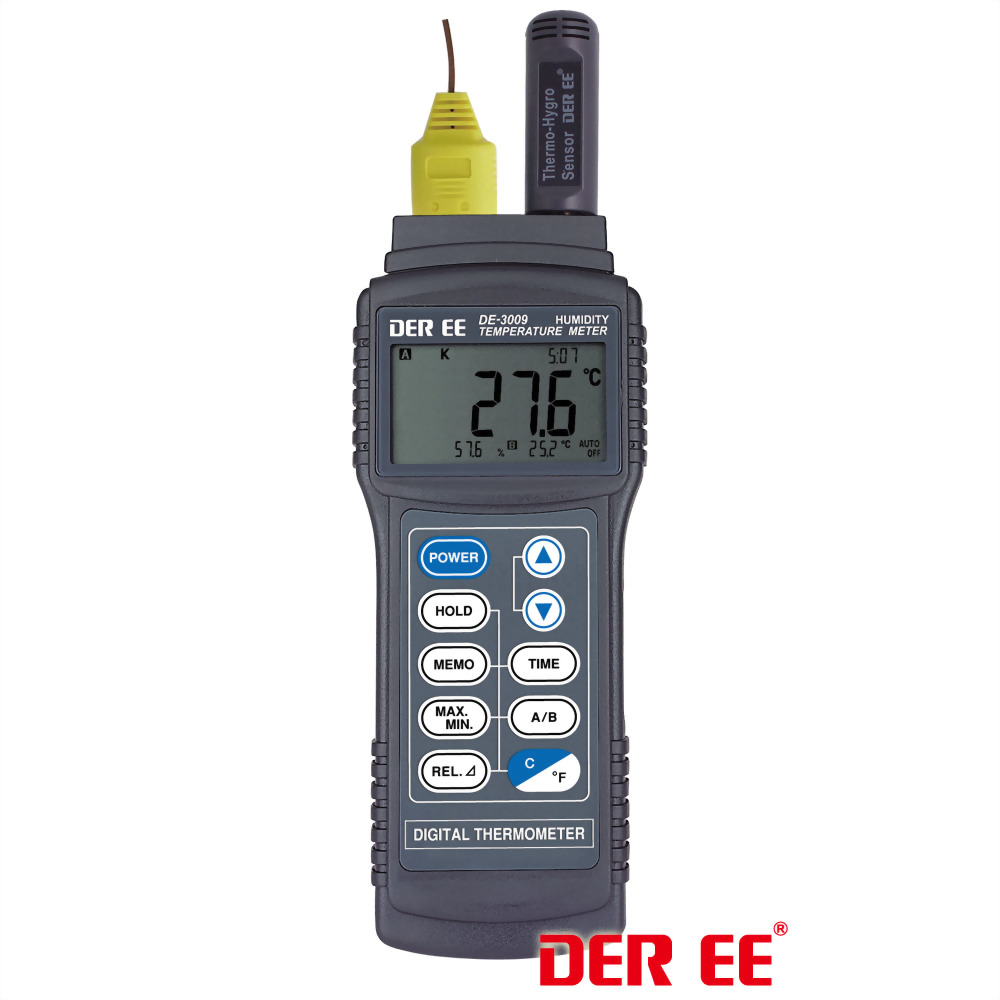 DE-3009 Digitales Typ-K-Thermometer