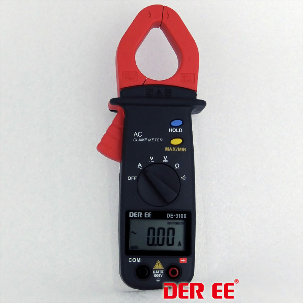 DE 3100 AC Clamp Meter Pocket Size 