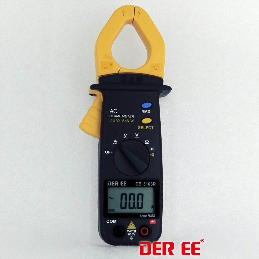 DE-3103R AC Clamp Meter (Pocket Size)