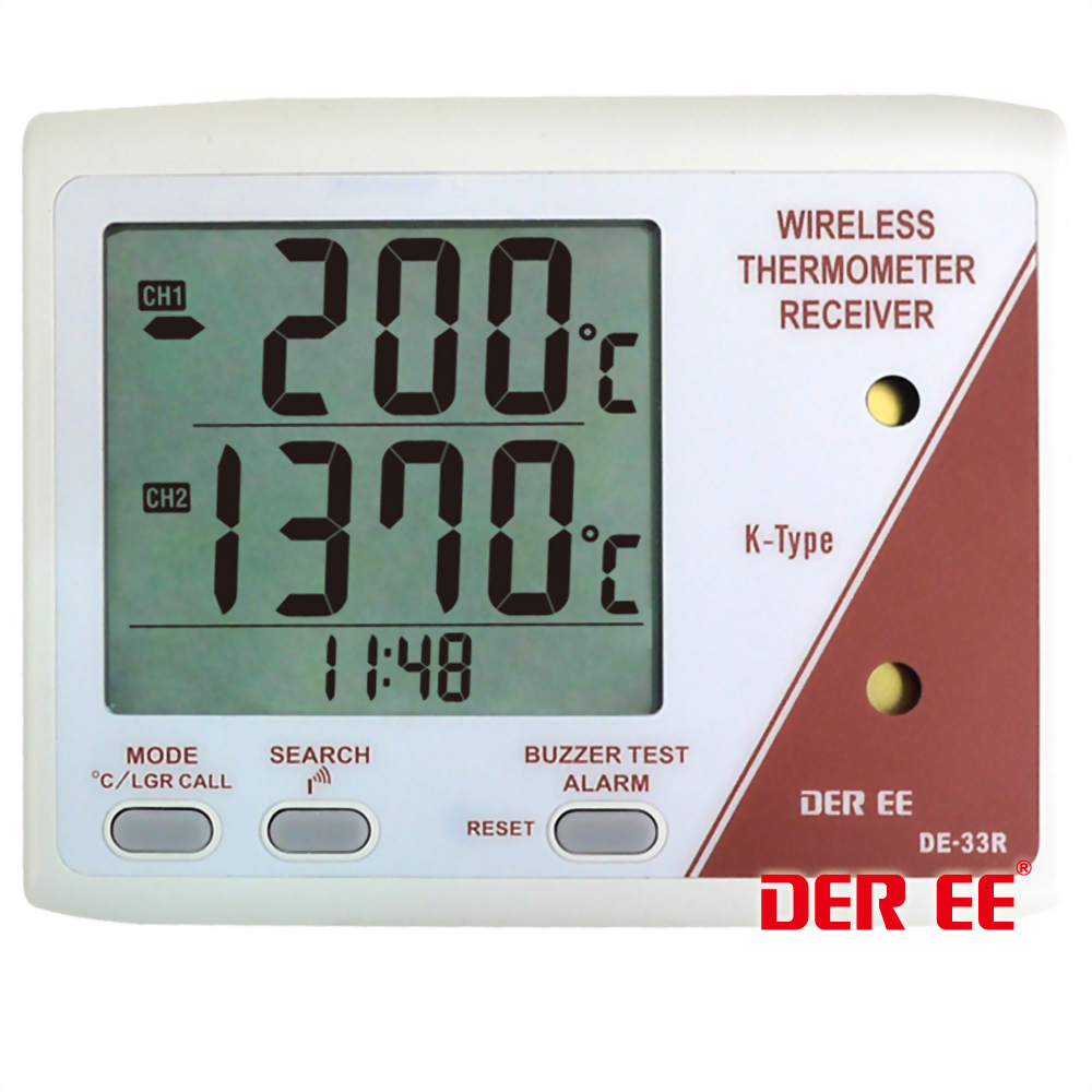 DE-33R 無線K-Type傳輸溫度計