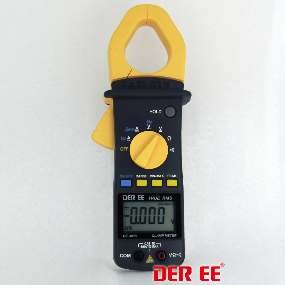 DE-3513 AC/DC Clamp Meter (RMS)