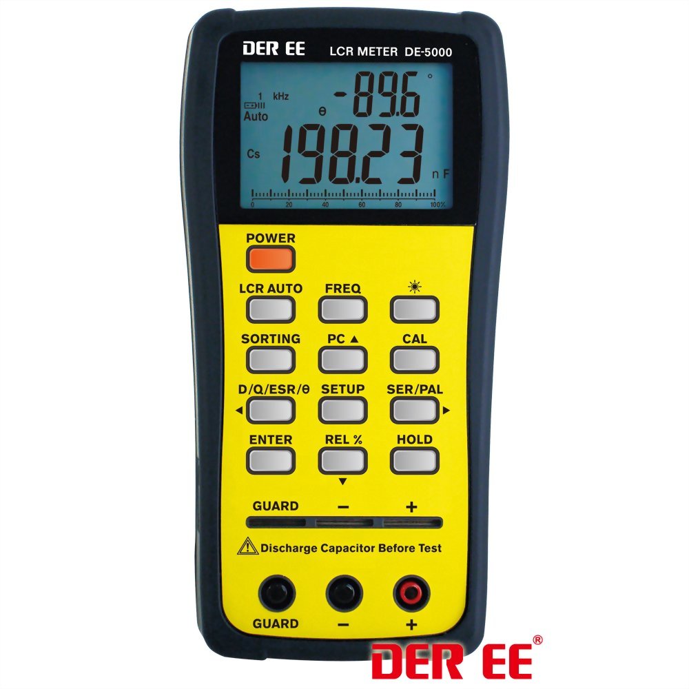DE-5000雙顯示LCR電錶