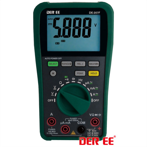 DE-207F Đồng hồ vạn năng DE-207F Đồng hồ vạn năng