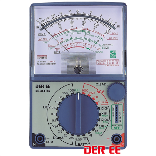 Analog Multimeters - DER EE Electrical