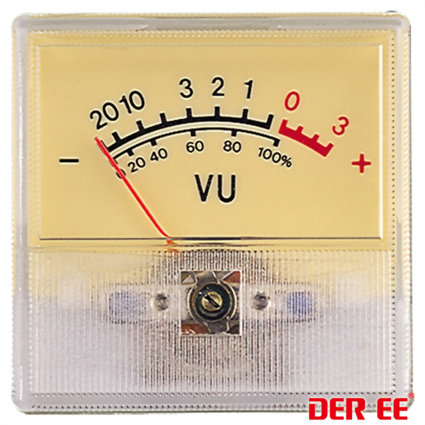 analog decibel meter