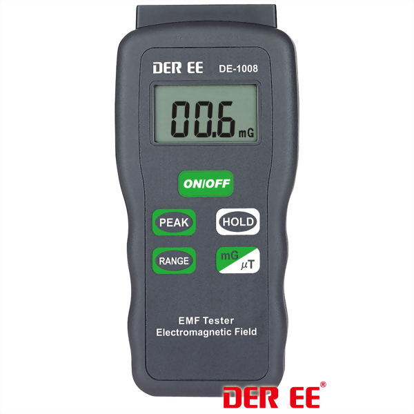 Gaussmeter numérique portable EMF Mètre Mètre Tesla numérique