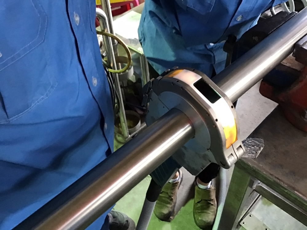 Food grade sanitary piping construction