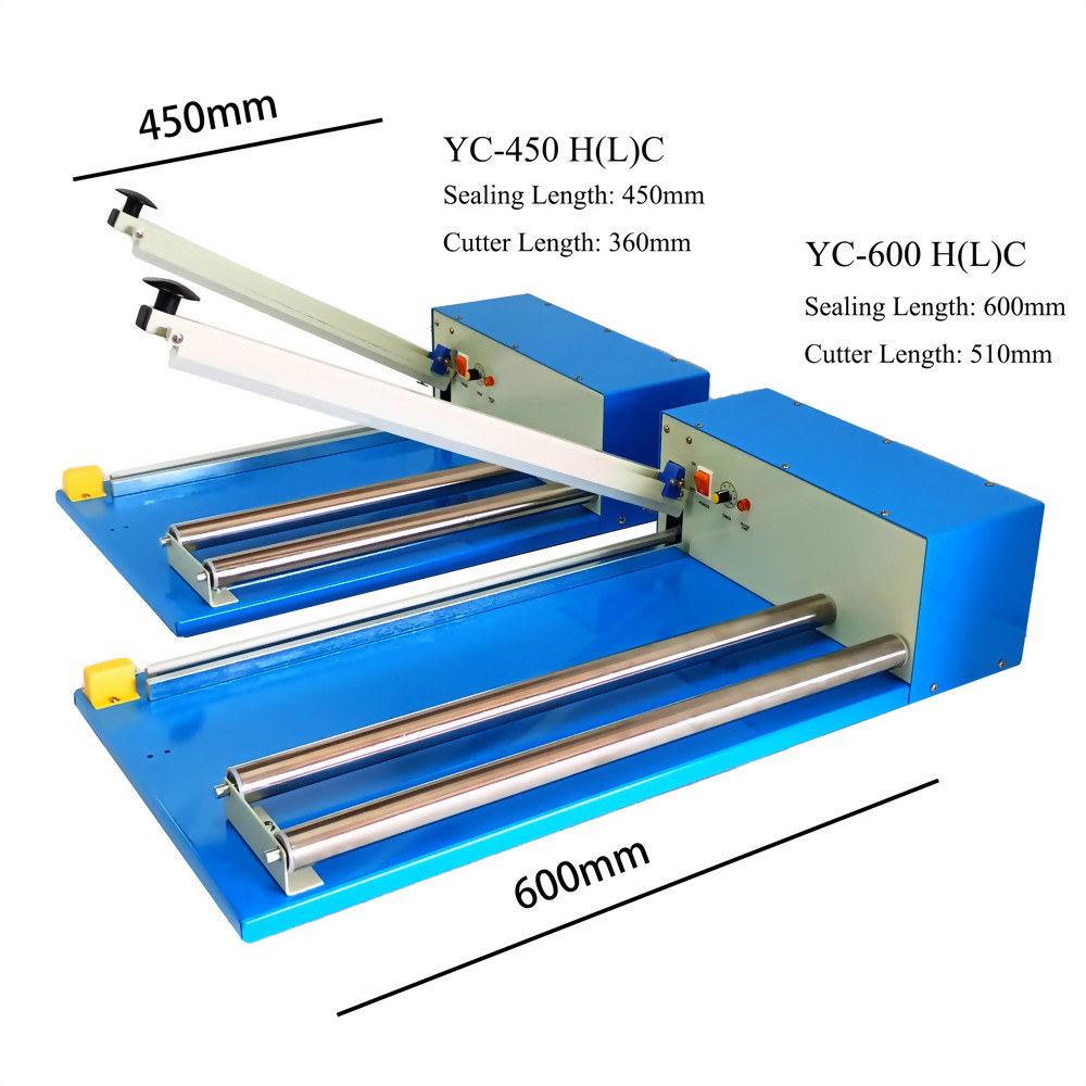 Heat Sealer Sealing Machine with cutter For plastic bags