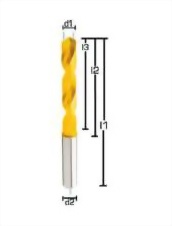 3-10. 5倍徑特殊塗層銑刀柄內冷泛用型鎢鋼鑽頭