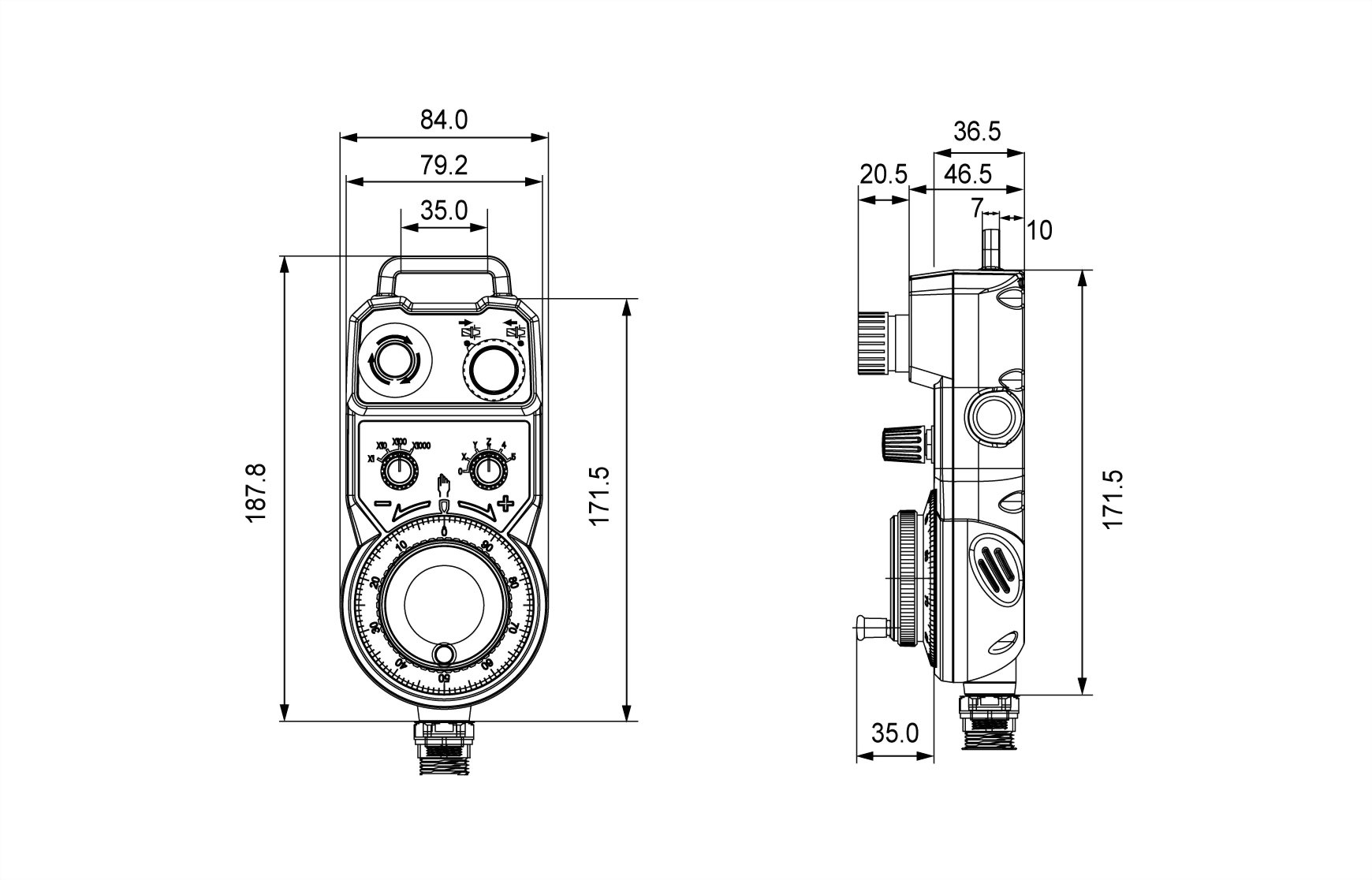 ATOMS P9 handheld MPG