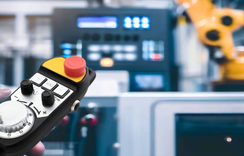 CNC手元操作用手動パルス発生器(ハンディMPG)の応用 CNC手元操作用手動パルス発生器(ハンディMPG)の応用