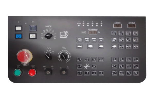 透明なボタンCNC複合工作機械操作盤