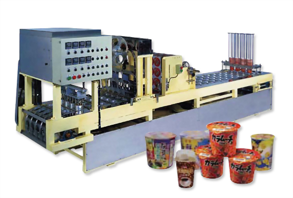 L-400 Automatic Cup / Tray Filling And Sealing Machine