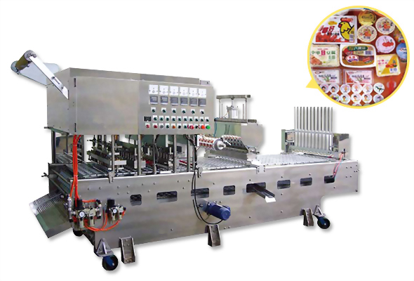 Automatic Cup / Tray Filling & Sealing Machine