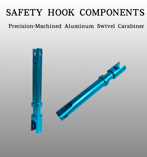 CNC Machined Aluminum Safety Hook｜Precision CNC Components