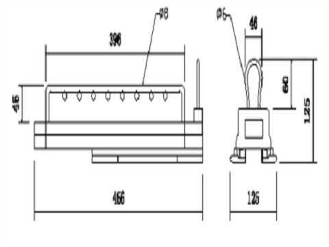 缓冲顶装挂衣架