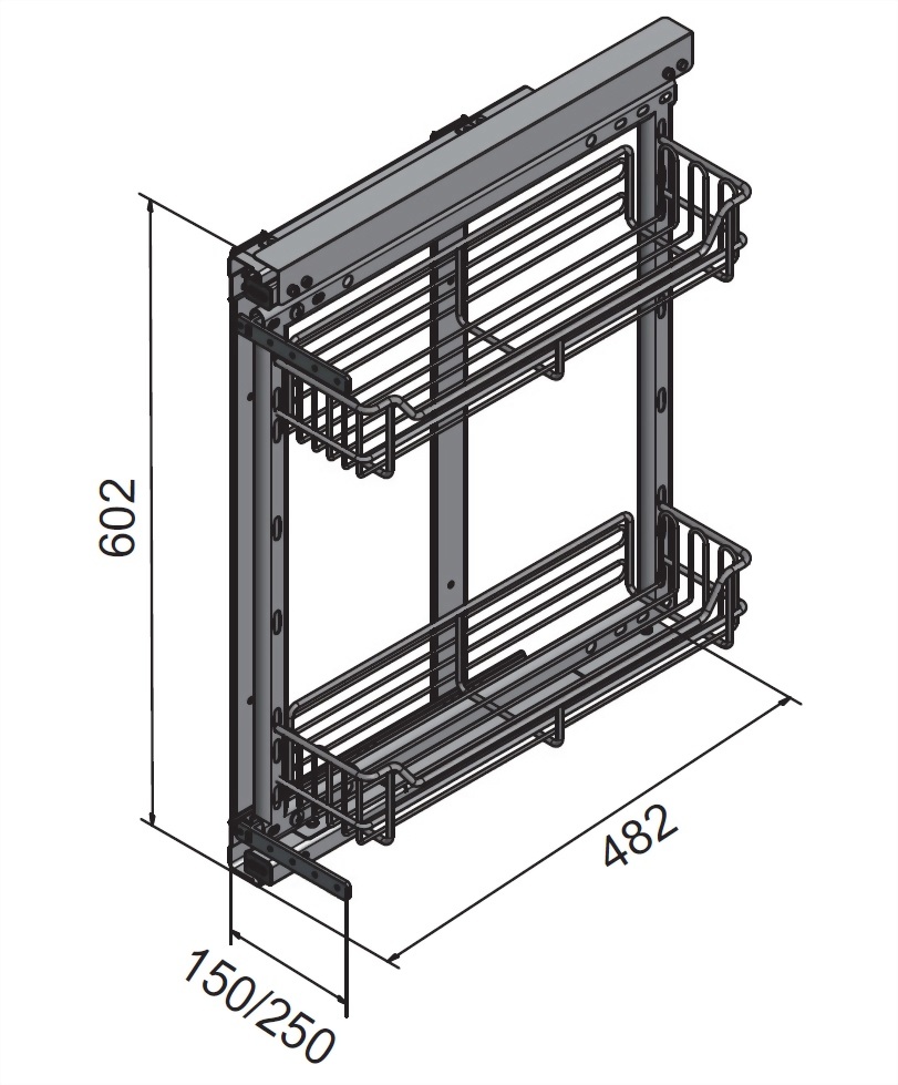 Buffer small side pull